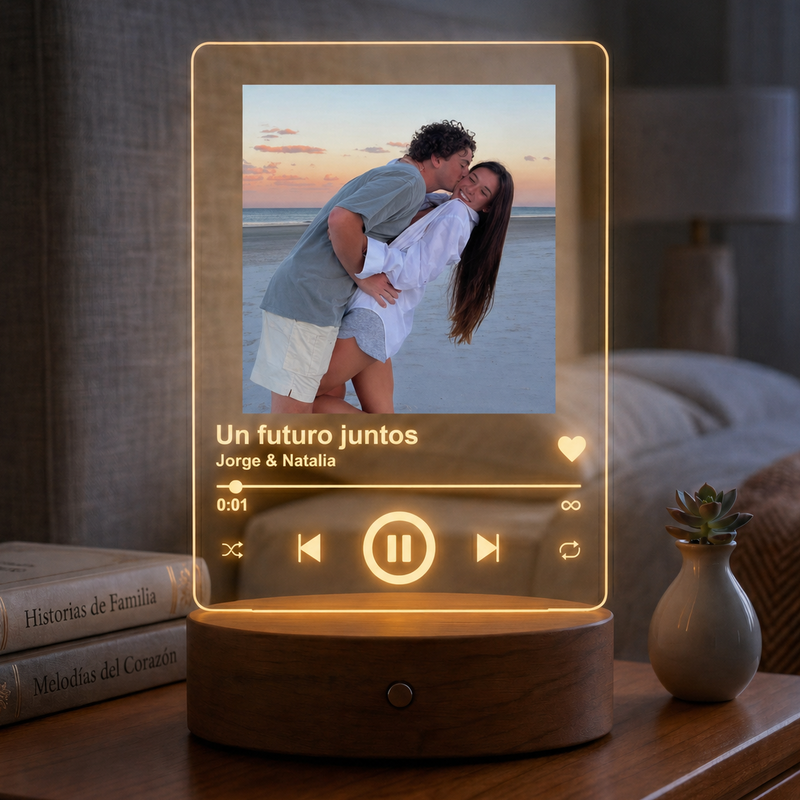 Lámpara Portada de Canción