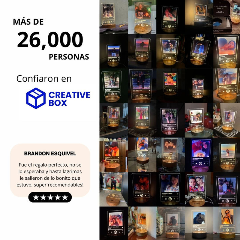 Lámpara Portada de Canción