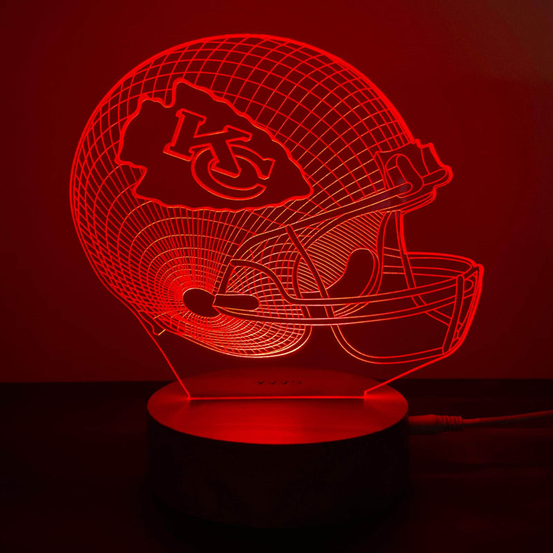 Lámpara Led Casco de Fútbol Americano lámparas