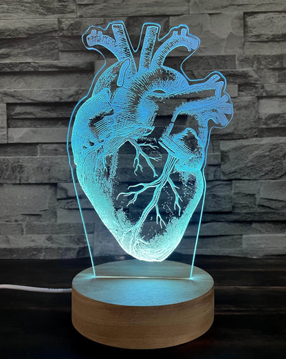 Lámpara Led Corazón lámparas