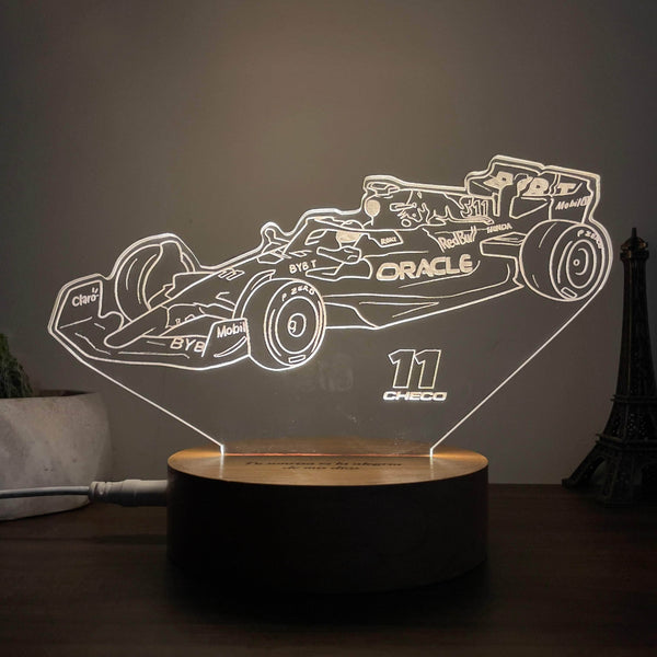 Monoplaza Checo Peréz