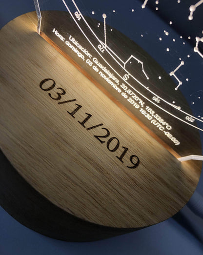 Lámpara Led Star Map lámparas