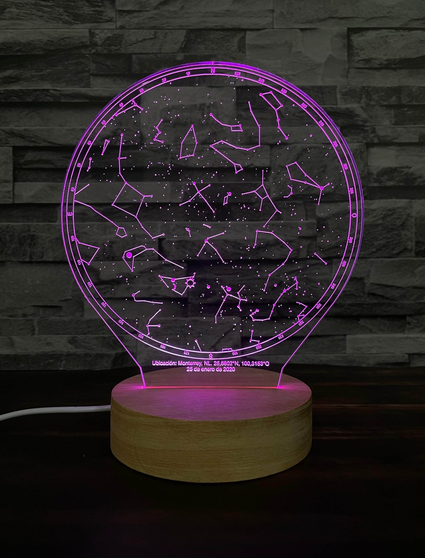 Lámpara Led Star Map lámparas Colores