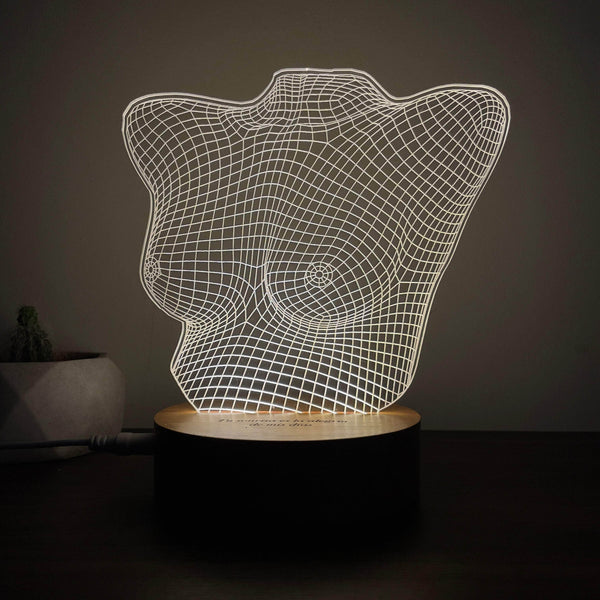 Torso de Mujer 3D