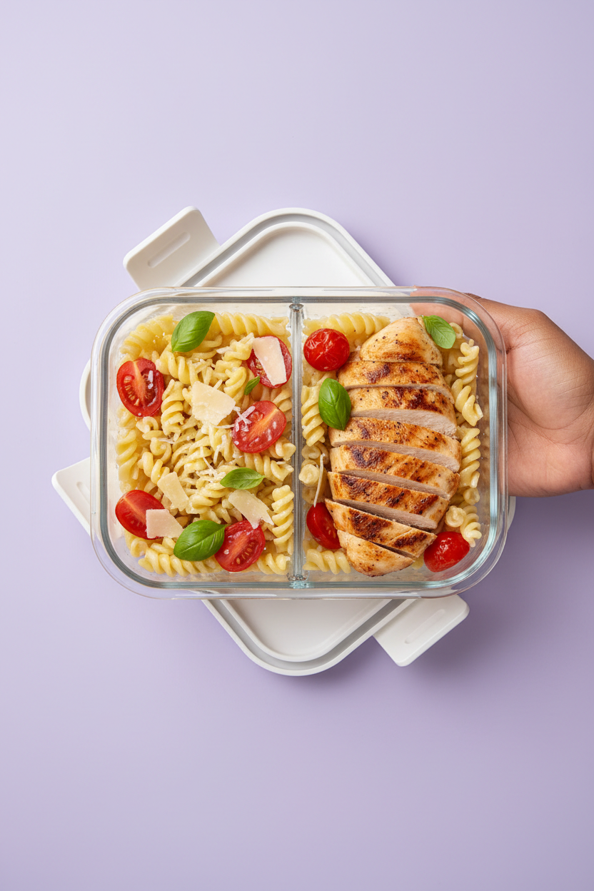 Pasta con proteína